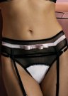 Jezebel Satin Doll suspender belt and g-string