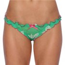Silk Bow Hipster Knickers Green