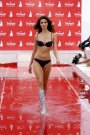 Triumph model walking over water at Fashion Cup 2007