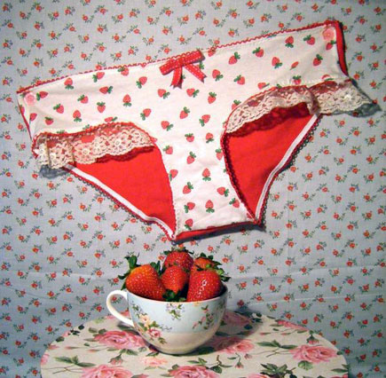 Berry Panties BambiLion Lingerie