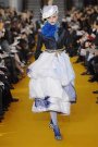 Christian Lacroix on the catwalk