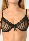 Sheer Ribbons underwired bra by Elle Macpherson Intimates