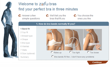 zafu bra matching service