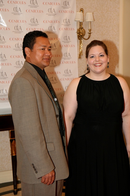 CILA Gala Red Carpet - Designer Tia Lyn and Husband Kevin